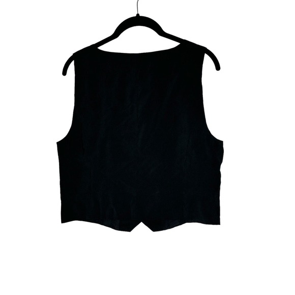 NWT Madewell Womens Katrina Crop Vest Small Softdrape Tencel Modal Blend Black - Picture 10 of 12